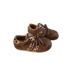 Damen Sneakers im angesagten Tierdruck-Design mit hochwertigem Wildleder und robustem Gummifußbett R&B