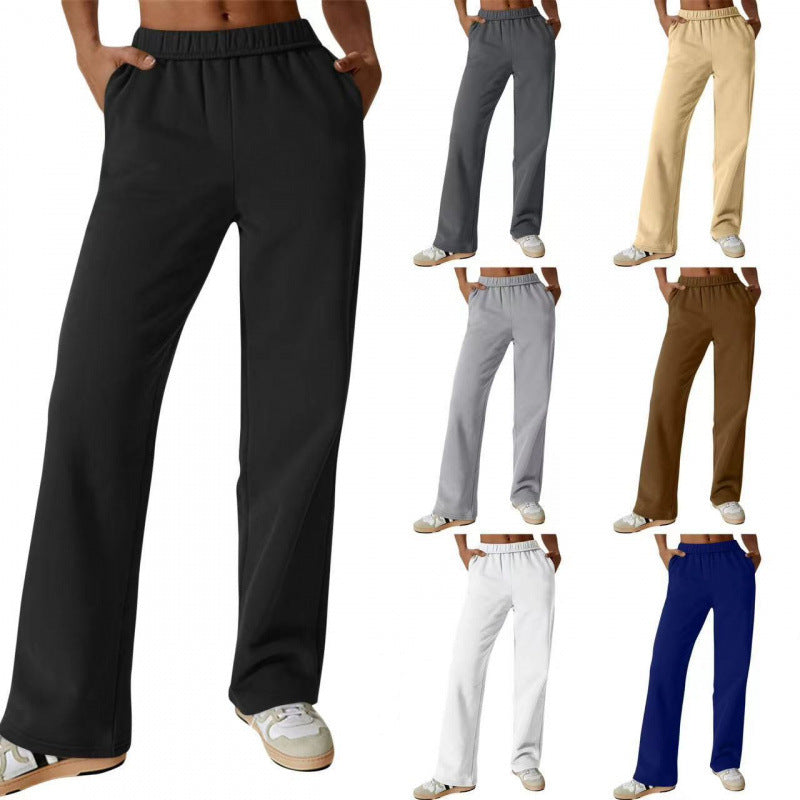Damen Freizeithose mit bequemer Passform und seitlichen Taschen