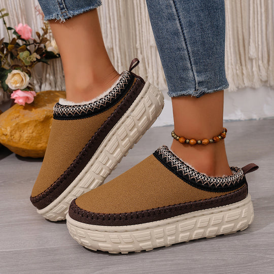Damen bequeme Slip-On Clogs mit modischem Design und hochwertiger Sohle R&B