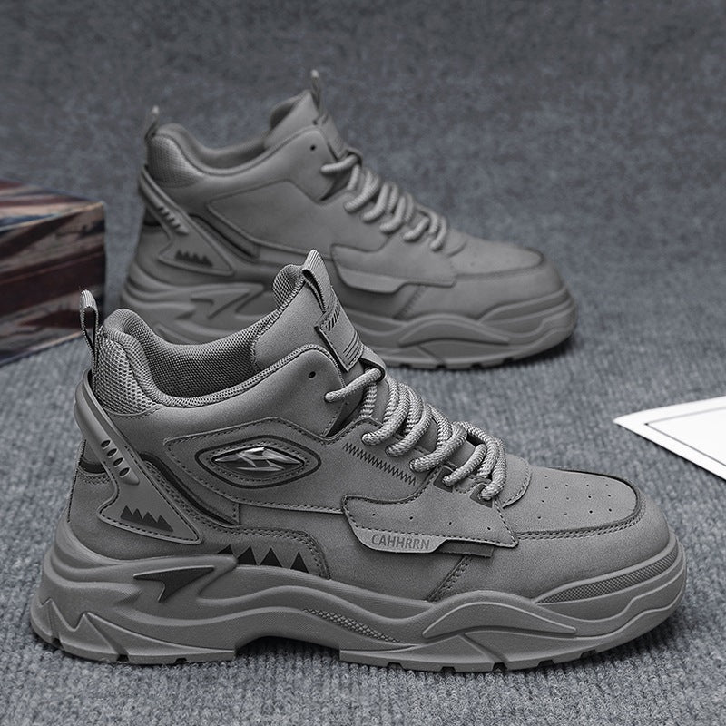 Damen Sportliche High-Top Sneakers mit dynamischem Design und rutschfester Sohle R&B