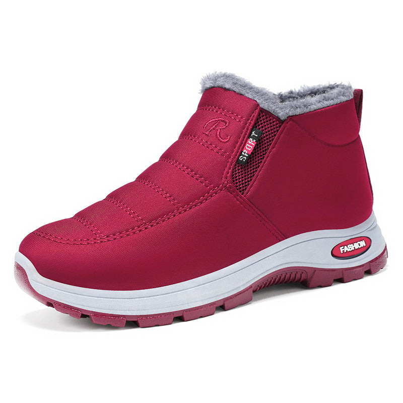 Damen wetterfeste ankle boots mit warmem Futter R&B