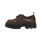 Damen Schnürschuhe mit robustem Plateau und stylishem Design