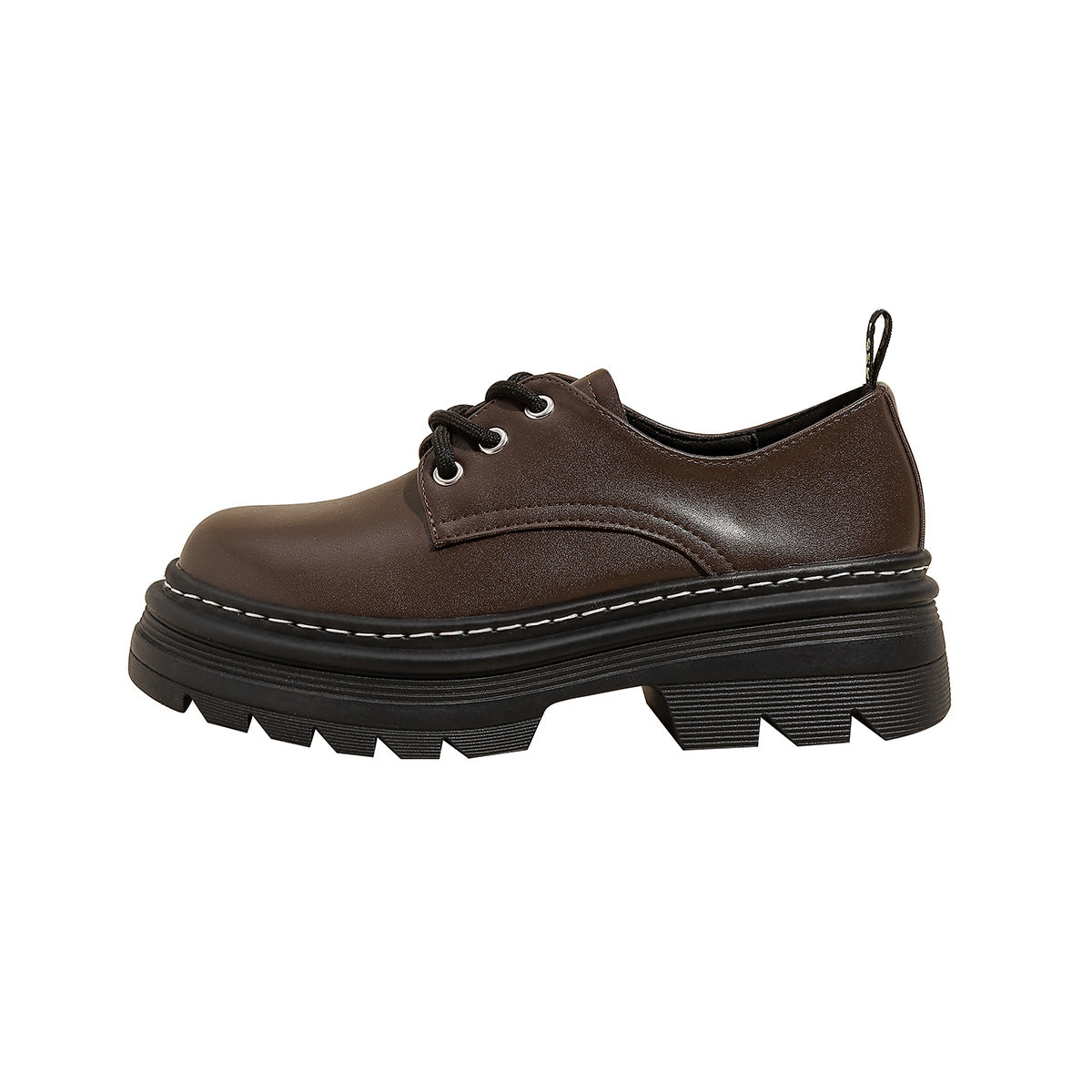 Damen Schnürschuhe mit robustem Plateau und stylishem Design