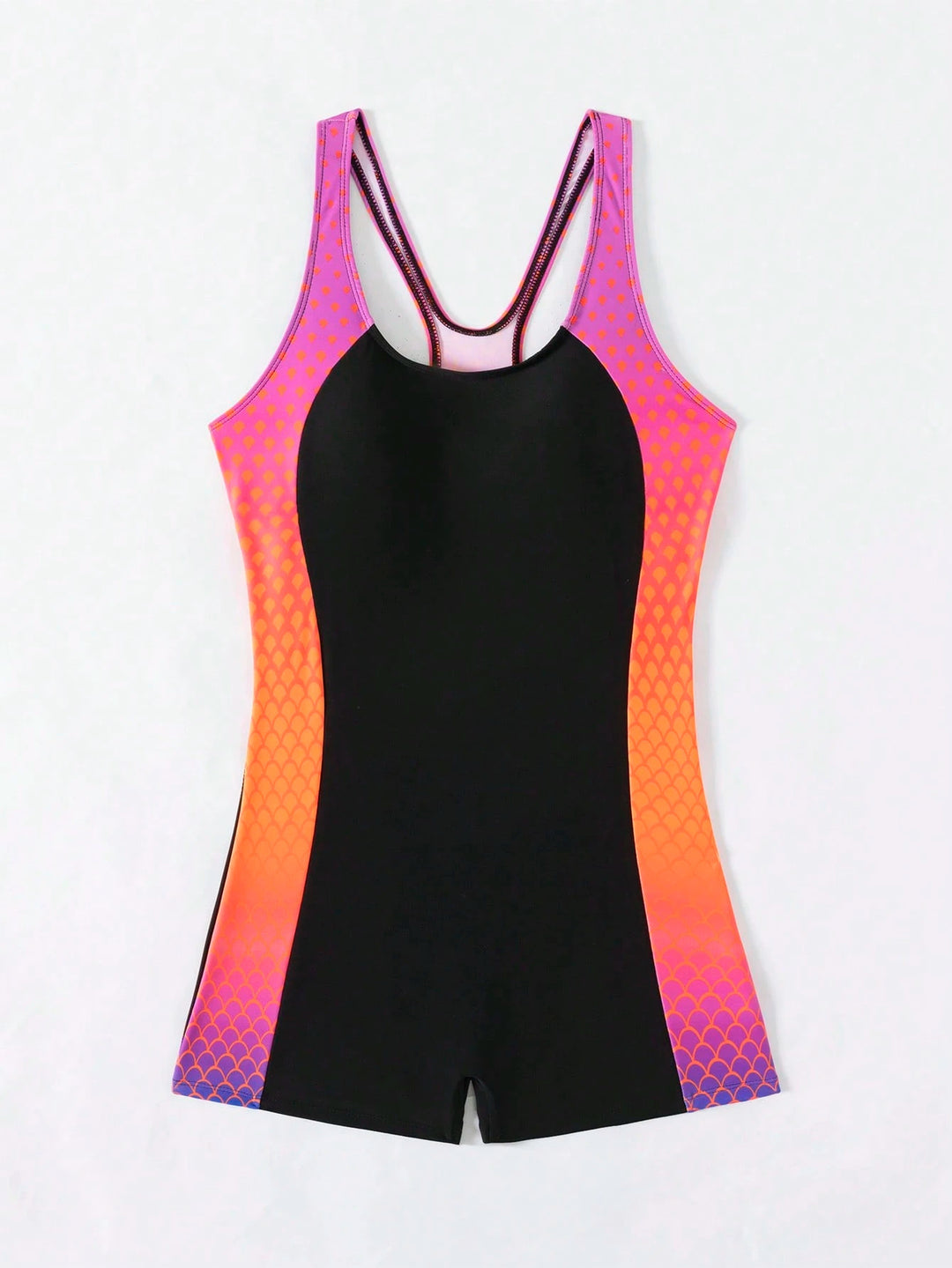 Damen Sportlicher Einteiler Badeanzug R&B 1782103762
