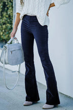 Damen Flared Jeans im eleganten 70er Jahre Stil R&B