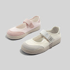 Damen Modische Freizeit-Schuhe mit Klettverschluss und ergonomischer Sohle