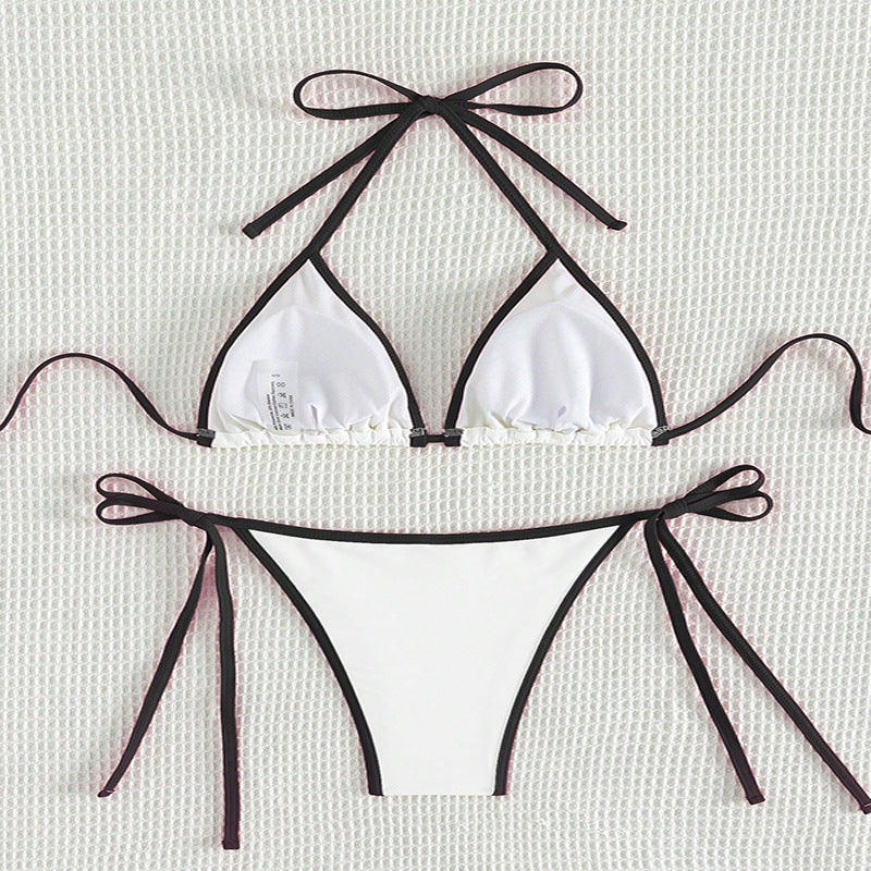 Damen Triangel-Bikini mit verstellbaren Bändern R&B