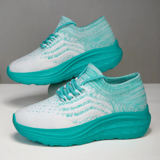 Damen Sportliche und atmungsaktive Sneakers mit elastischem Obermaterial R&B