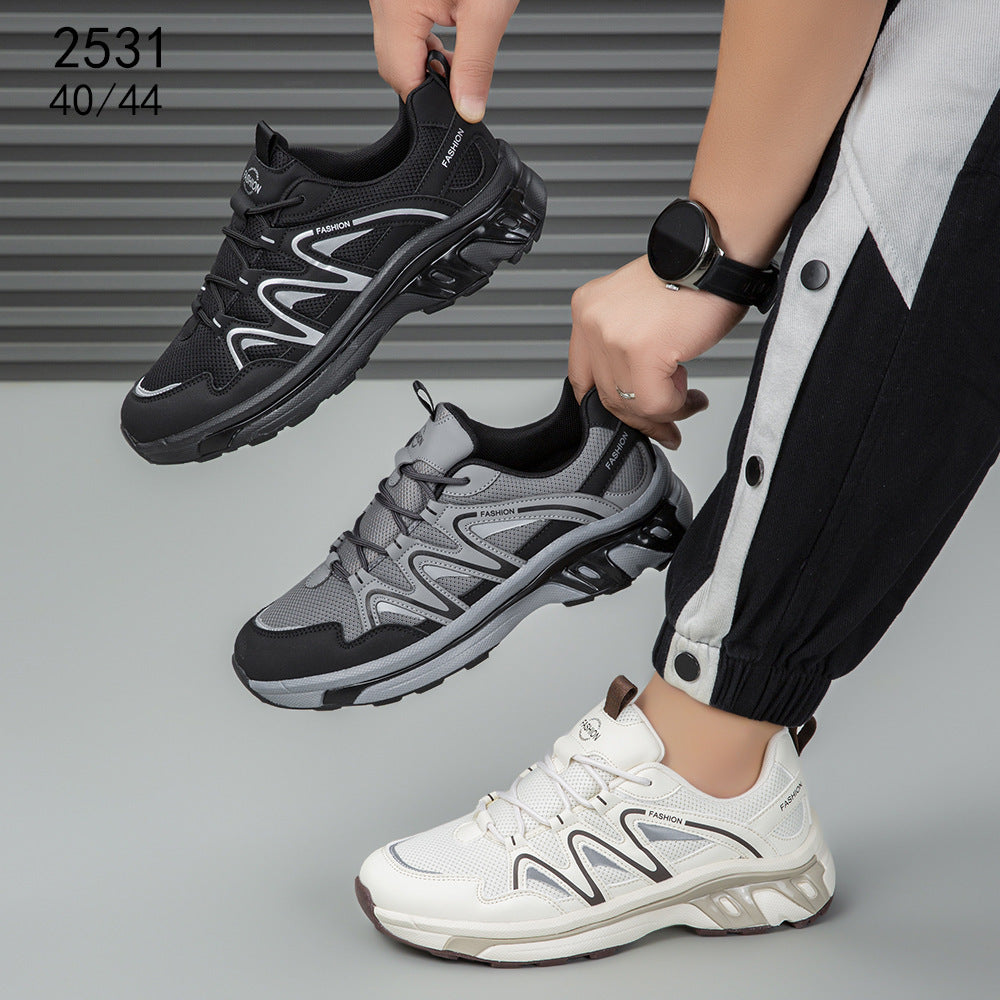 Damen Sportliche Lauf-Sneaker mit atmungsaktivem Mesh-Obermaterial und dämpfender Sohle R&B