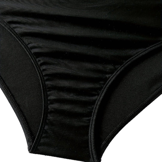Damen Einteiler Badeanzug mit raffinierten Rüschendetails und floralem Oberteil R&B