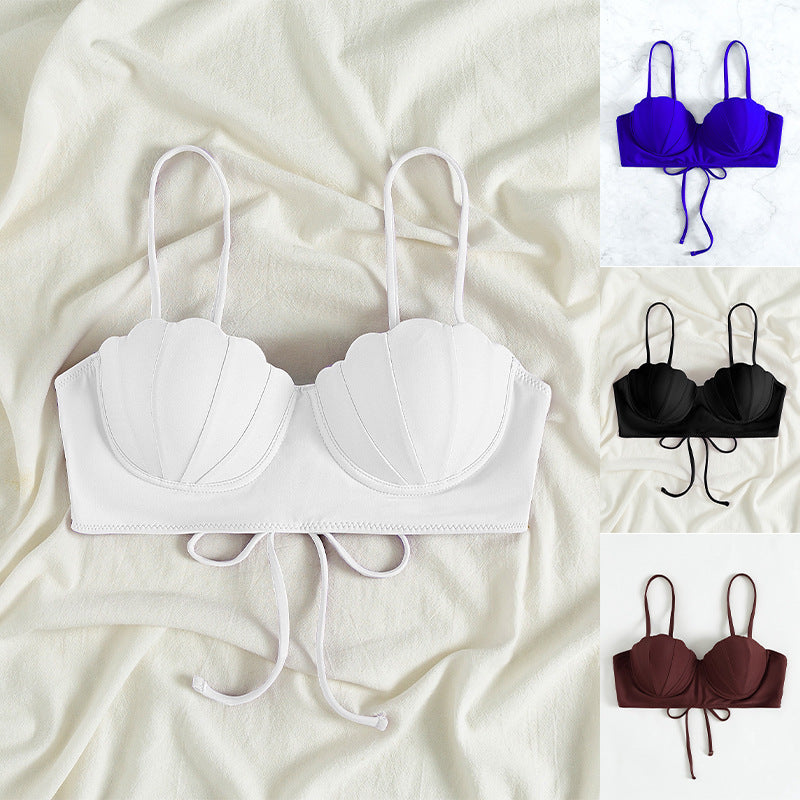 Damen Bikini-Oberteil mit elegantem Muschel-Design R&B