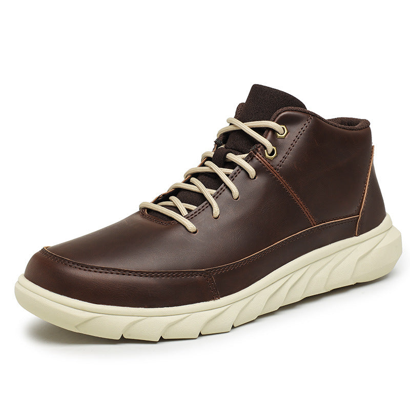 Herren Bequeme und modische Wanderstiefel mit hohem Kragen R&B