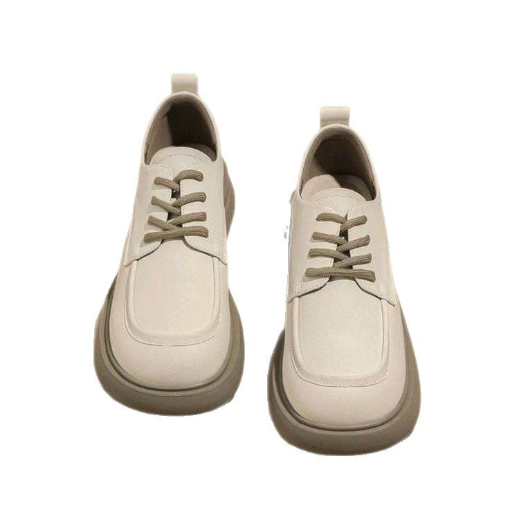 Damen modische Schnürschuhe mit komfortabler Plateau-Sohle