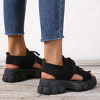 Damen Sportliche Sandalen mit atmungsaktivem Obermaterial und rutschfester Sohle R&B