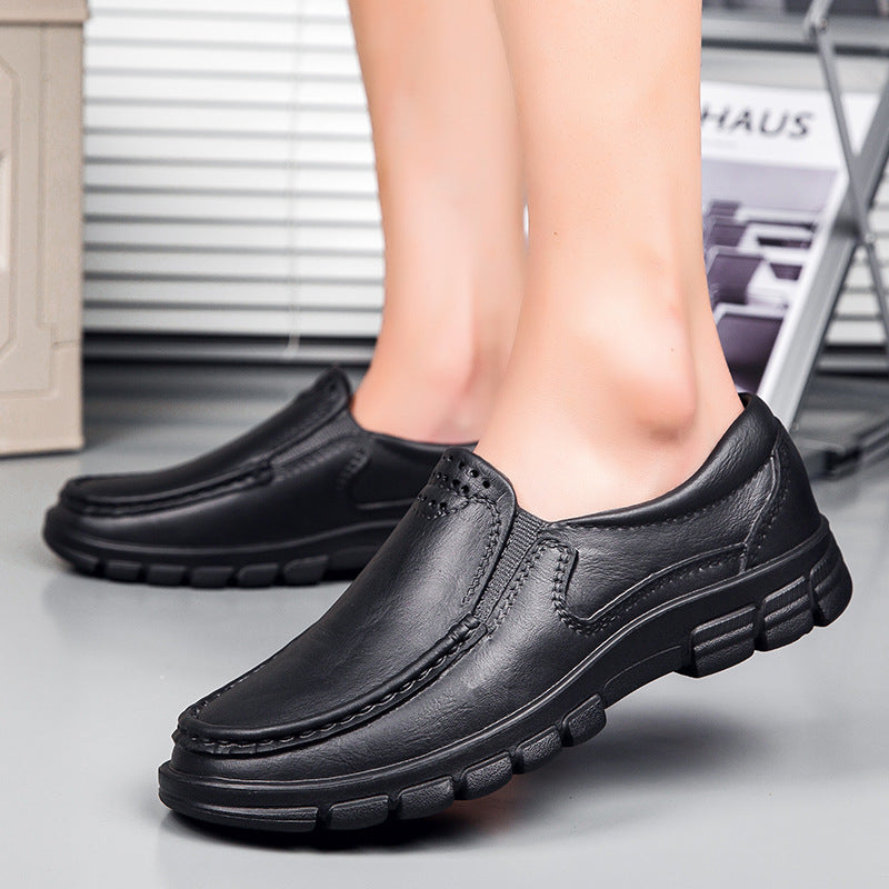 Damen Bequeme Slipper aus hochwertigem Leder R&B