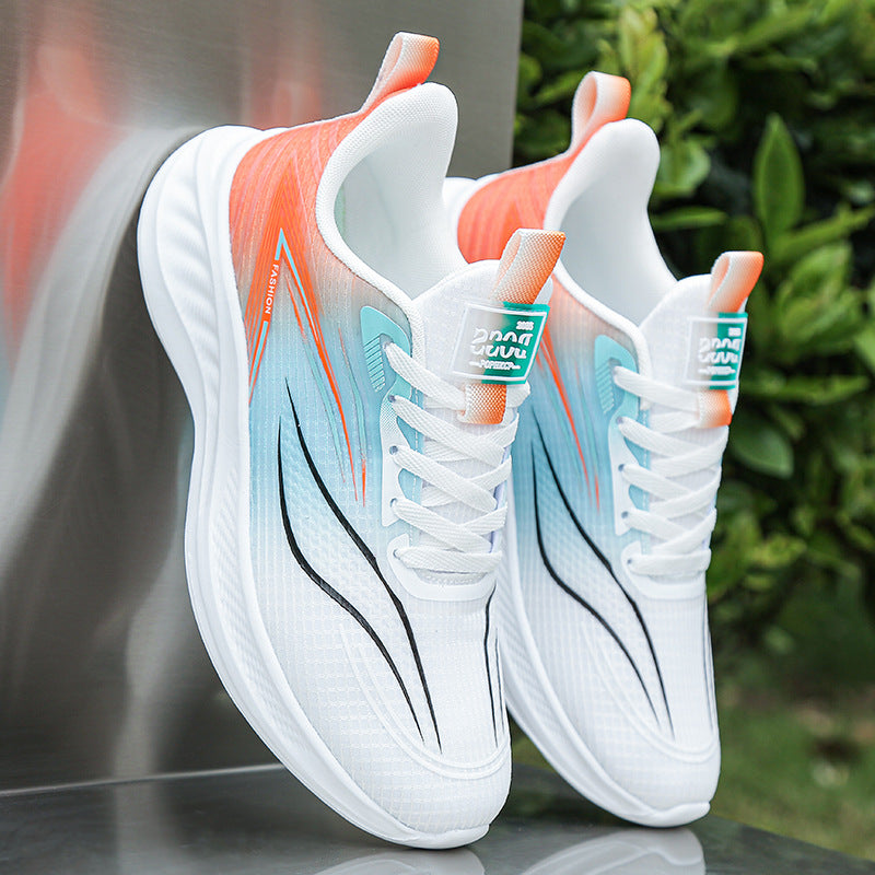 Damen Leichte und atmungsaktive Freizeitsneaker mit dämpfender Sohle R&B