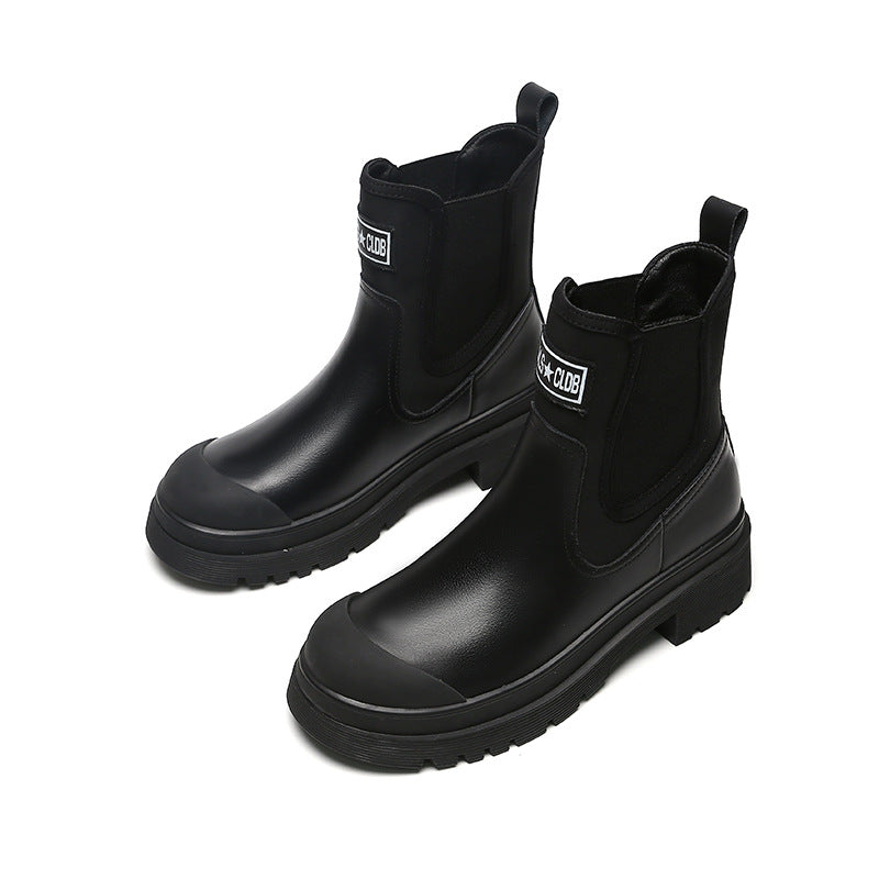 Damen modische Chelsea-Stiefel mit robustem Sohlenprofil R&B