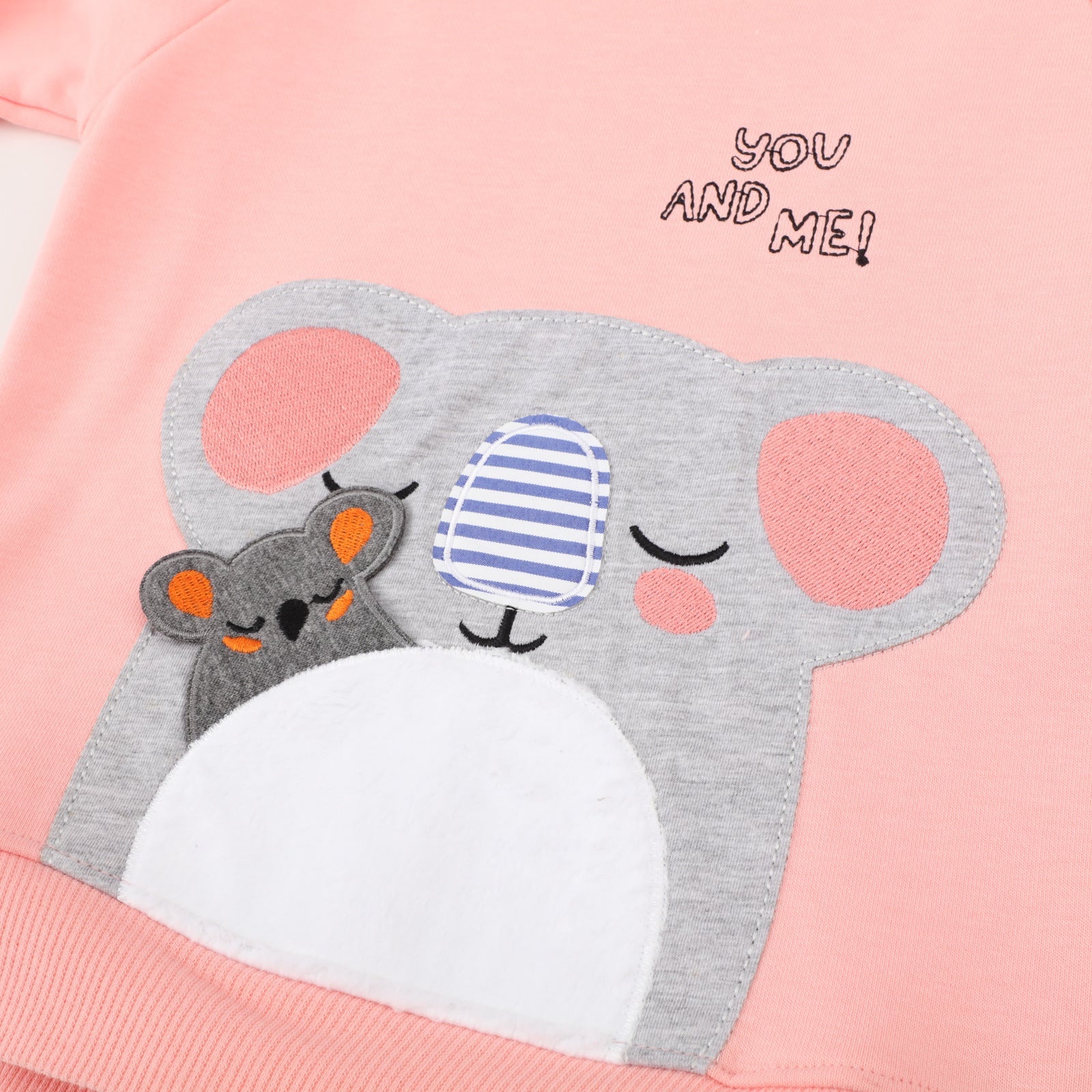 Mädchen Sweatshirt mit niedlichem Koala-Motiv R&B