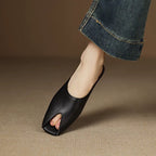 Damen Offene Mules mit elegantem Schnitt