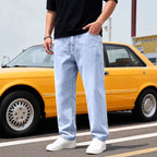 Herren Weite Jeans mit praktischen Taschen