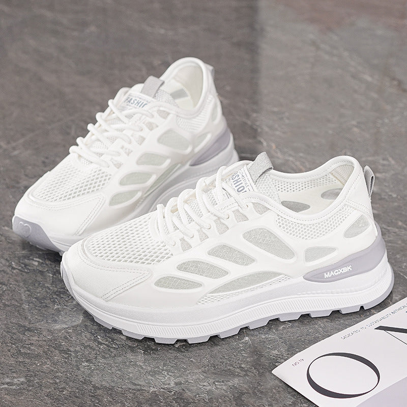 Damen Sportliche Laufschuh mit atmungsaktivem NetzoberMaterial und dämpfender Sohle R&B