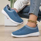 Damen Flexibele Slip-On Sneakers