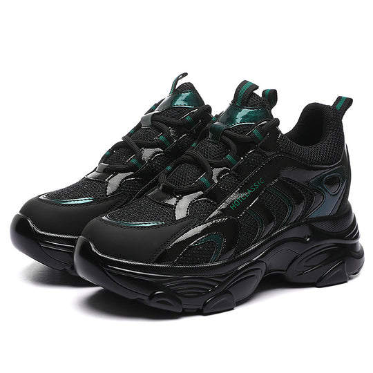 Damen Sportliche Sneakers mit atmungsaktiver Struktur und stoßdämpfender Sohle R&B