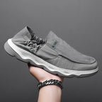 Damen Bequeme Slip-On Sneakers mit dämpfender Sohle und robustem Design R&B