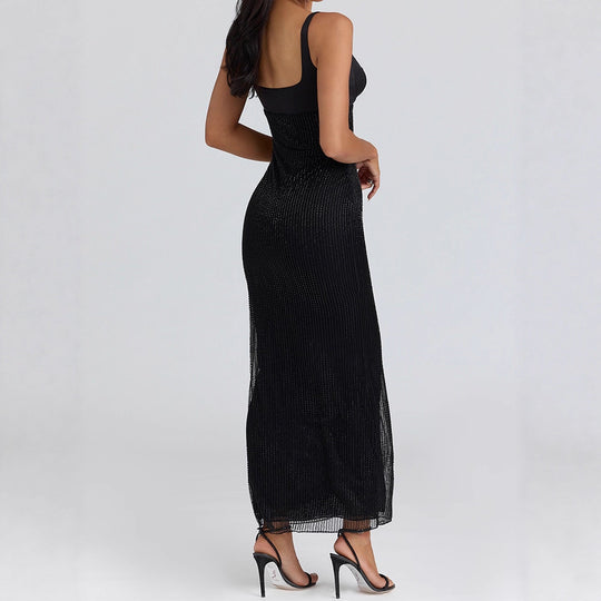 Damen Bandage-Kleid mit tiefem Ausschnitt R&B