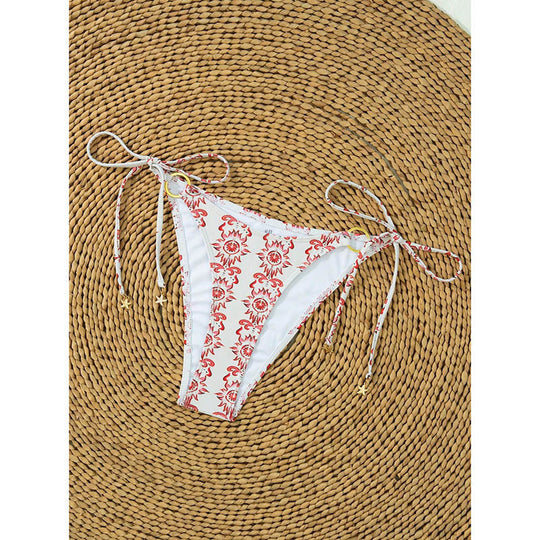 Damen Triangel-Bikini mit stylischem Ringdetail R&B