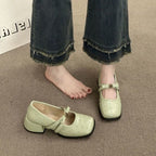 Damen Mary Jane Schuhe R&B