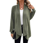 Damen gemütliche Strickjacke R&B