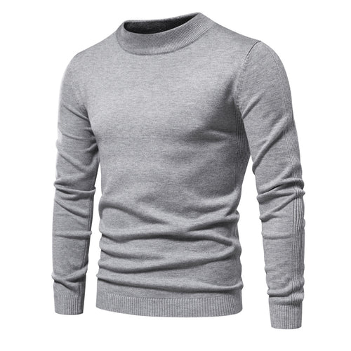 Herren Rollkragenpullover aus weichem Strickmaterial mit feiner Rippstruktur R&B