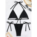Damen Cut-Out Bikini mit Schnürdetails R&B