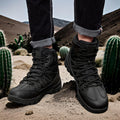 Herren robuste Trekkingstiefel mit wasserdichtem Obermaterial und rutschfester Sohle R&B