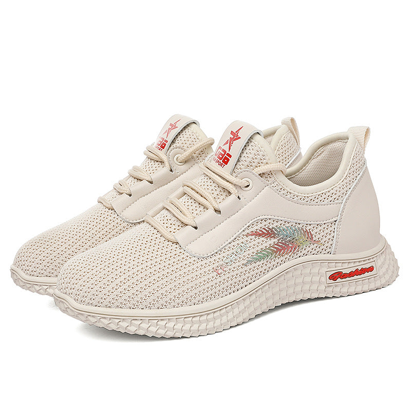 Damen Atmungsaktive Fitness-Sneaker mit rutschfester Sohle und flexiblem Design R&B