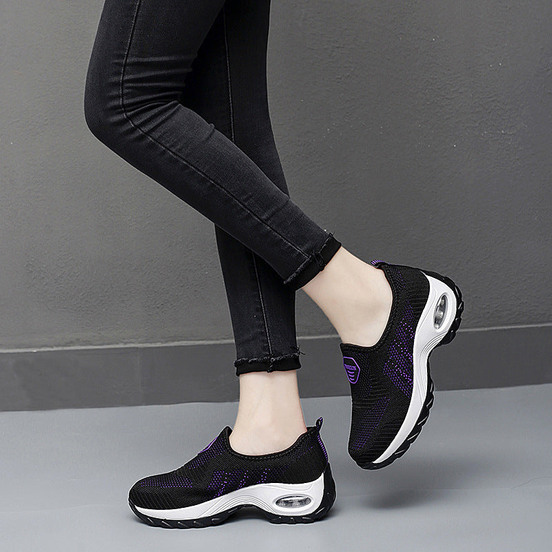 Damen Ultra-leichte Lauf- und Freizeitschuhe mit flexibler Sohle R&B