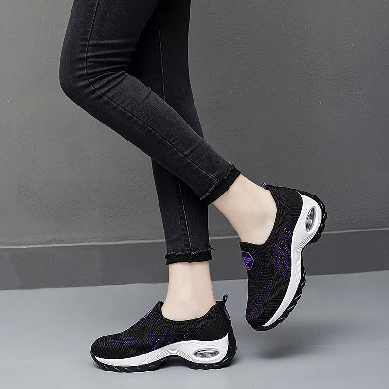 Damen Ultra-leichte Lauf- und Freizeitschuhe mit flexibler Sohle