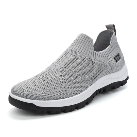 Damen Bequeme und atmungsaktive Slip-On Sportschuhe mit rutschfester Sohle R&B