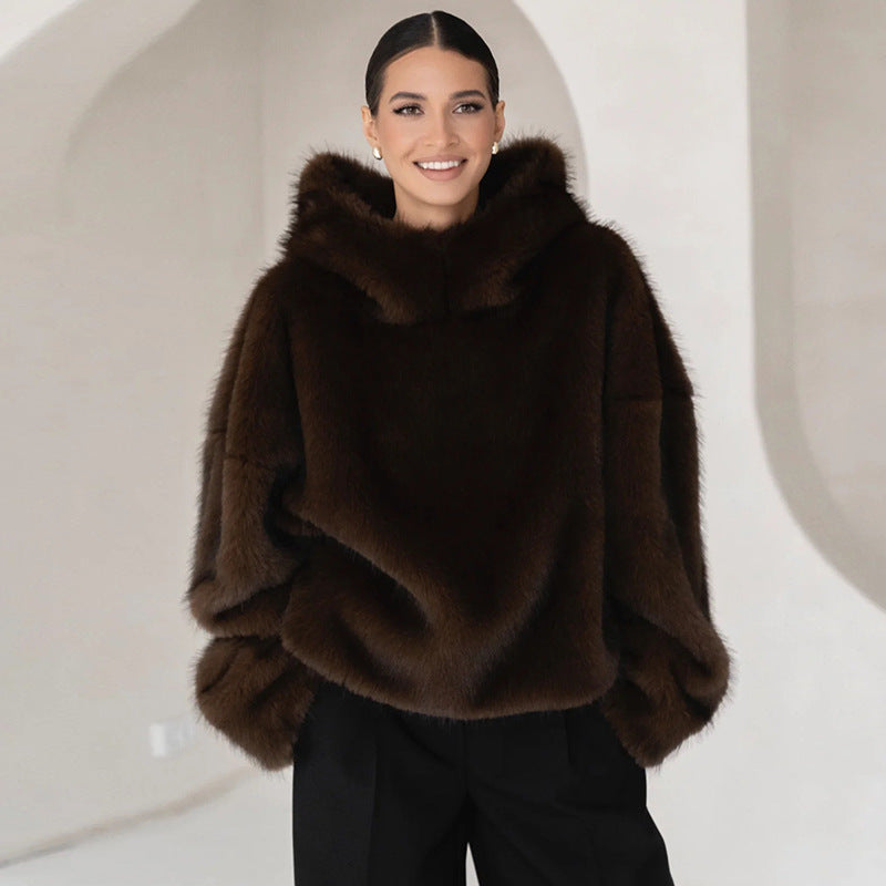 Damen Kuscheliger Oversize-Pullover R&B