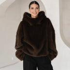 Damen Kuscheliger Oversize-Pullover R&B