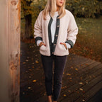 Damen Kuschelige und stylische Fleecejacke R&B