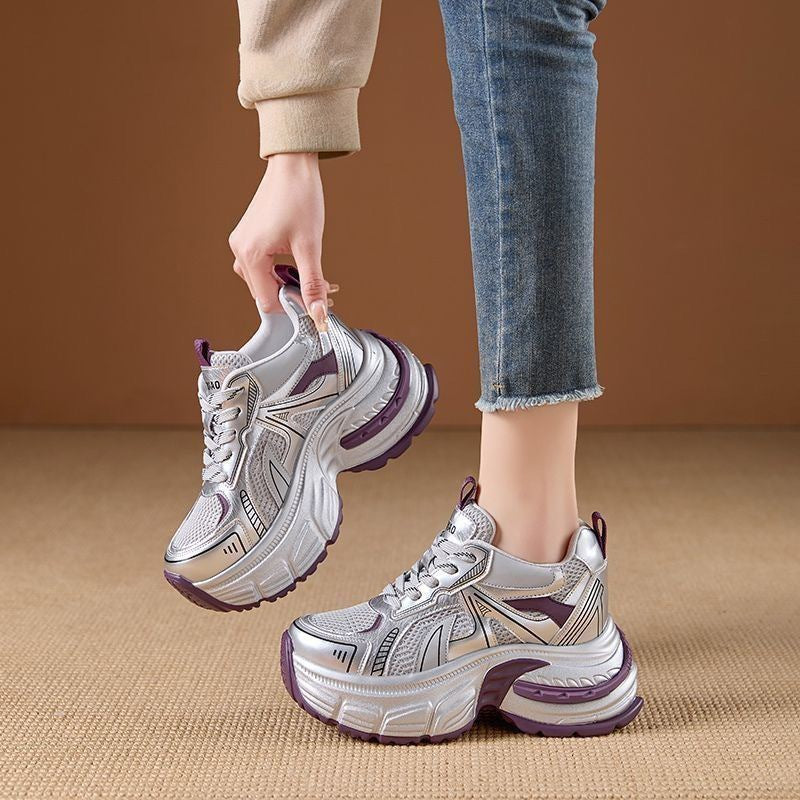 Damen Sportliche Chunky Sneakers mit innovativem Sohlenprofil R&B