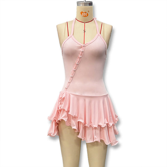 Damen Tänzeroutfit mit raffinierten Volant-Details und elegantem Schnitt R&B