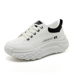 Damen modische Chunky Sneakers mit gepolsterter Sohle und stoßdämpfendem Design R&B