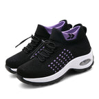Damen Sportliche Sneakers mit atmungsaktivem High-Top Design und dämpfender Sohle