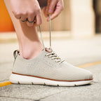 Damen Atmungsaktive Sneaker mit flexiblem Strick-Obermaterial