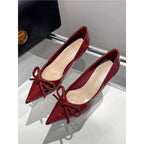 Damen High Heel Schuhe mit elegantem Schleifenakzent R&B