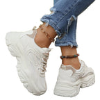 Damen Chunky Sneakers mit modischen Sternen-Applikationen R&B
