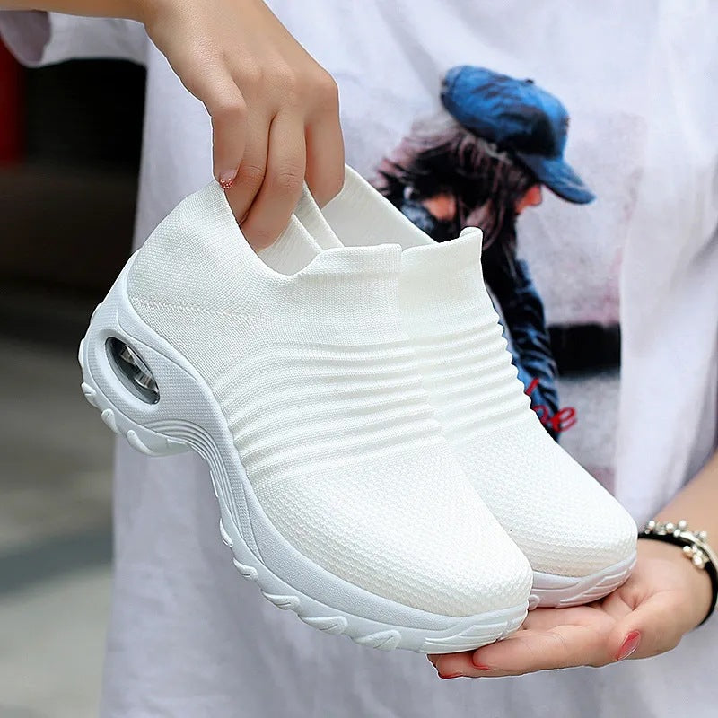 Damen Komfortable Sockensneaker mit atmungsaktivem Obermaterial R&B